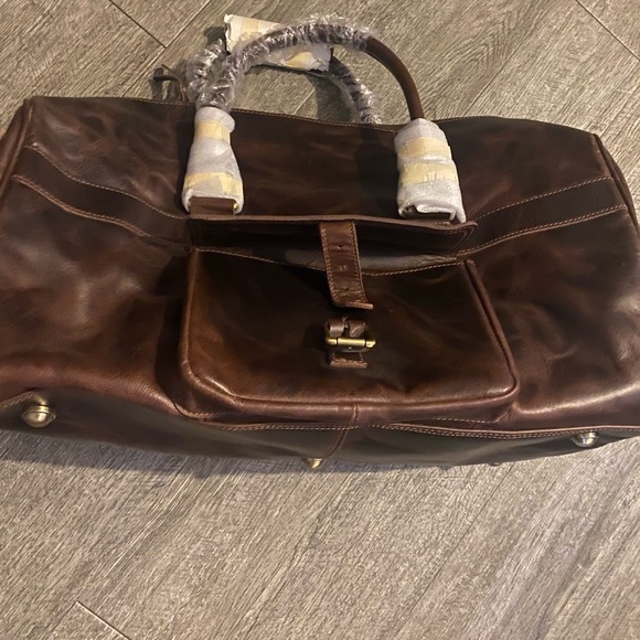 Kodiak leather 60L Weekender Duffel - Picture 9 of 9